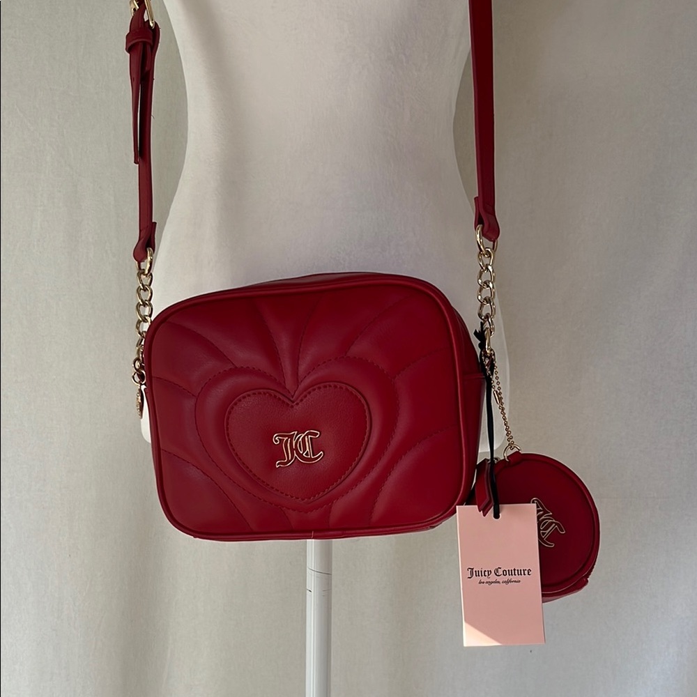 Juicy Couture Red Crossbody Bag